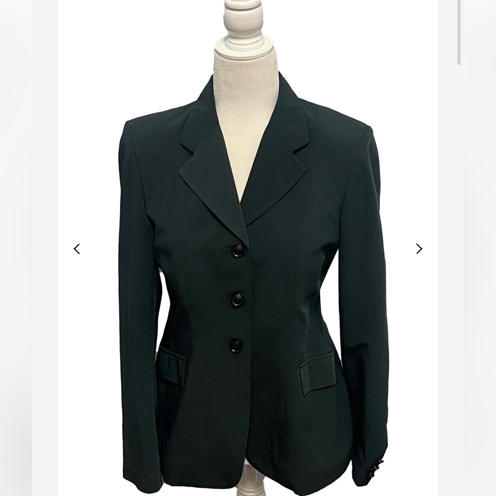 The Grand Prix Equestrian Hunt Coat Horse Riding pure virgin Wool jacket blazer